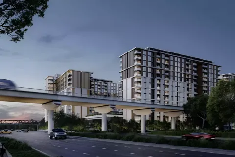 Appartement à Dubai, studio, 68 m², № 54465
