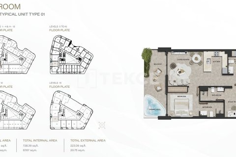 Appartement à Dubai Land, Dubai, 3 chambres, 147 m², № 99692 - photo 29