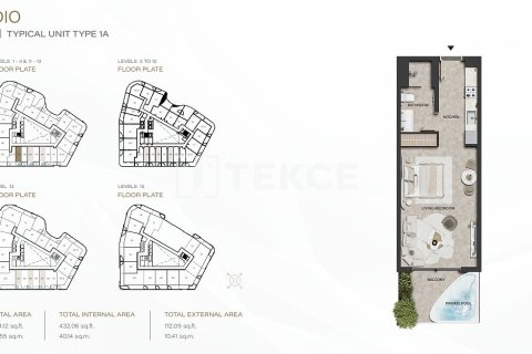 Appartement à Dubai Land, Dubai, 3 chambres, 147 m², № 99692 - photo 27