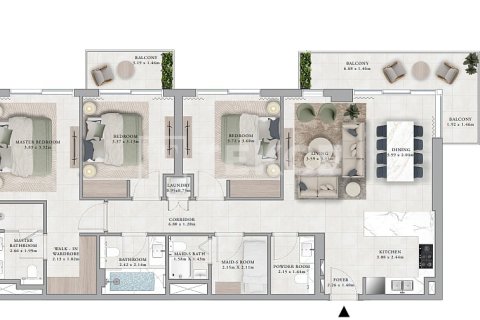 Apartment in Dubai Hills Estate, Dubai 2 bedrooms, 109 sq.m. № 83995 - photo 10