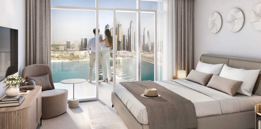 Apartamento en BEACH MANSION en EMAAR Beachfront, Dubai Harbour, Dubai, 3 dormitorios, 157 m², № 30304
