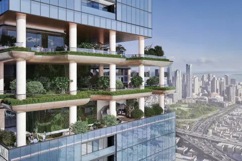 Appartement à Business Bay, Dubai, studio, 67 m², № 59350