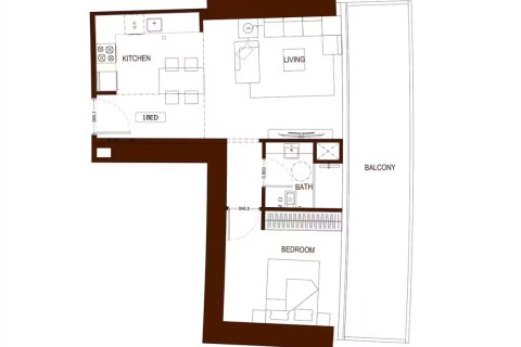 Apartment in Dubai 1 bedroom, 65 sq.m. № 139676 - photo 11