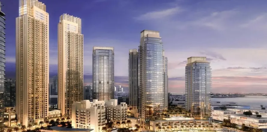 Квартира в Dubai Creek Harbour, Dubai Creek Harbour (The Lagoons), Дубай, 2 спальни, 119.75м², № 133567