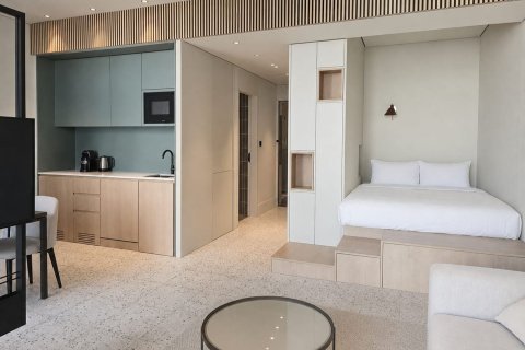 Appartement à Business Bay, Dubai, studio, 52.37 m², № 136504
