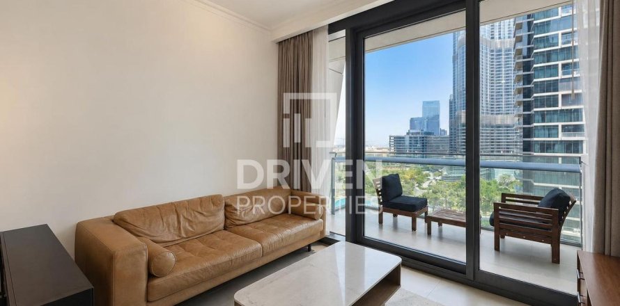 Квартира в Burj Vista, Даунтаун Дубай (Даунтаун Бурдж Дубай), Дубай, 1 спальня, 81.01м², № 128112