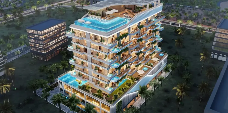 Appartement à Dubai, 1 chambre, 89.86 m², № 133651