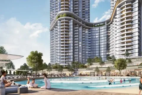 Appartement à Mohammed Bin Rashid City, Dubai, 1 chambre, 76.89 m², № 133647