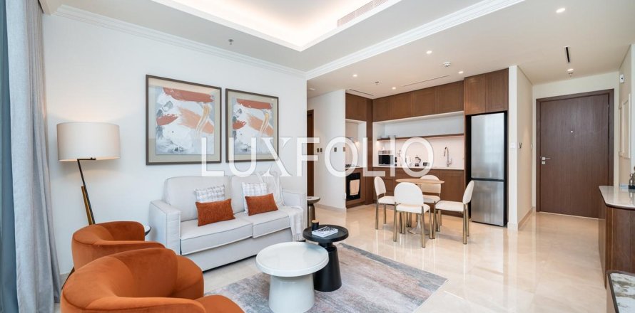 Appartement à EMAAR Beachfront, Dubai Harbour, Dubai, 1 chambre, 79 m², № 46121
