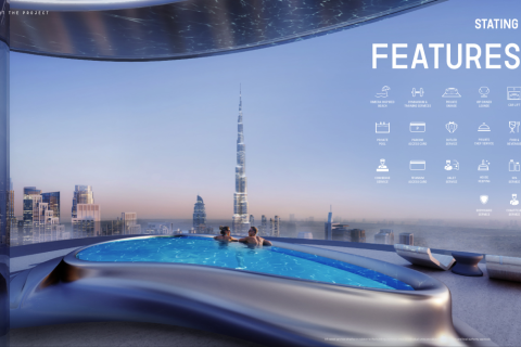 Appartement à Business Bay, Dubai, 2 chambres, 280 m², № 8381