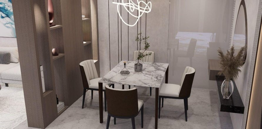 Квартира в Tulip Oasis X в Majan, Дубай, 2 спальни, 139.82м², № 31548