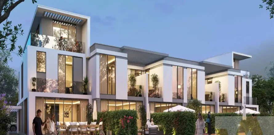 Таунхаус в Damac Lagoons, Дубай, 5 спален, 220м², № 77122