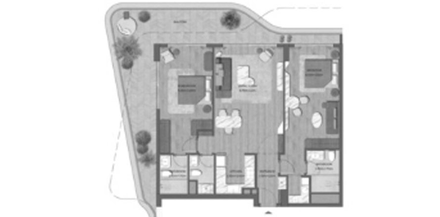 Apartamento en Tomorrow 166 en Dubai, 2 dormitorios, 146.69 m², № 31671