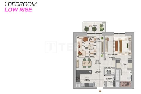 Apartment in Dubai Land, Dubai 3 bedrooms, 194 sq.m. № 115835 - photo 23