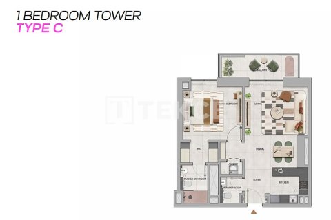 Apartment in Dubai Land, Dubai 3 bedrooms, 194 sq.m. № 115835 - photo 29