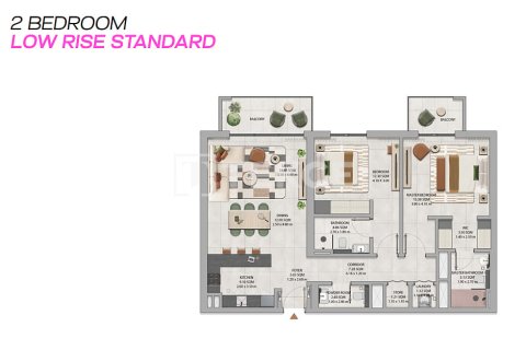 Apartment in Dubai Land, Dubai 3 bedrooms, 194 sq.m. № 115835 - photo 25