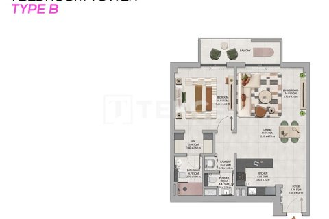 Apartment in Dubai Land, Dubai 2 bedrooms, 135 sq.m. № 115834 - photo 28