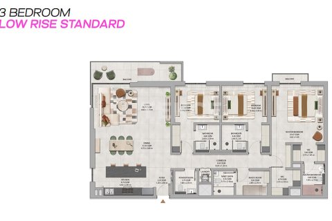 Apartment in Dubai Land, Dubai 2 bedrooms, 135 sq.m. № 115834 - photo 26