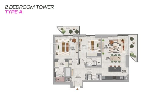 Apartment in Dubai Land, Dubai 2 bedrooms, 135 sq.m. № 115834 - photo 19