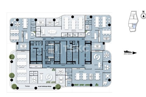 Oficina en Dubai, 183 m², № 115836 - foto 21
