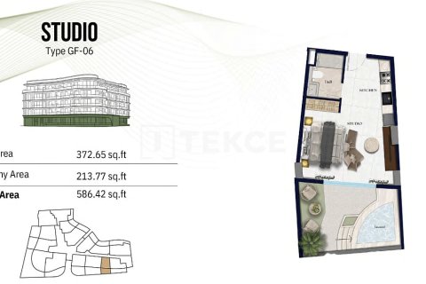 Apartamento en Jumeirah Village Circle, Dubai, 2 dormitorios, 96 m², № 94481 - foto 19