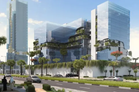 Appartement à Meydan One, Dubai, 1 chambre, 63.82 m², № 133516