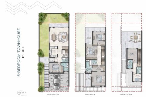 Townhouse in Damac Lagoons, Dubai 4 bedrooms, 212 sq.m. № 103670 - photo 4