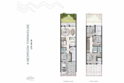 Townhouse in Damac Lagoons, Dubai 4 bedrooms, 212 sq.m. № 103670 - photo 5
