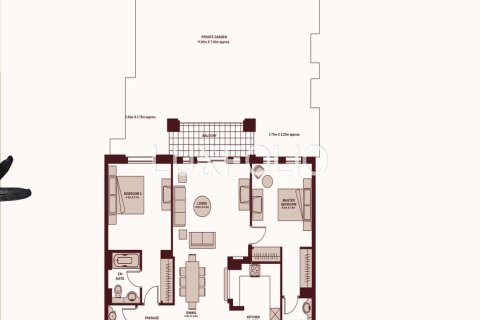 Apartamento en Old Town, Dubai, 2 dormitorios, 120 m², № 45600 - foto 13
