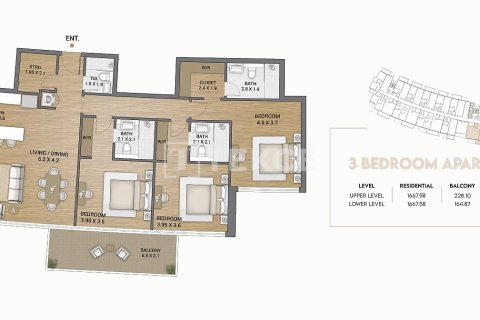 Apartment in Dubai 1 bedroom, 80 sq.m. № 108847 - photo 14