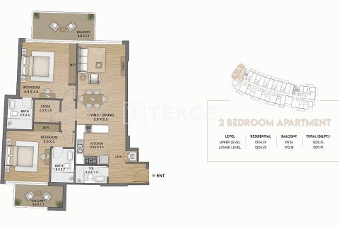 Apartment in Dubai 1 bedroom, 80 sq.m. № 108847 - photo 2