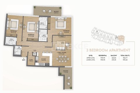Apartment in Dubai 1 bedroom, 80 sq.m. № 108847 - photo 13