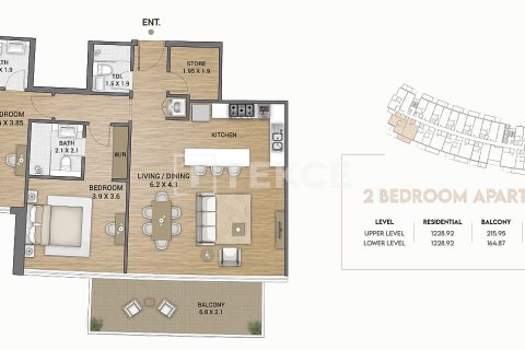 Appartement à Dubai, 3 chambres, 168 m², № 108849 - photo 2