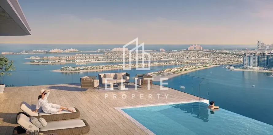 Appartement à EMAAR Beachfront, Dubai Harbour, Dubai, 1 chambre, 53 m², № 139029