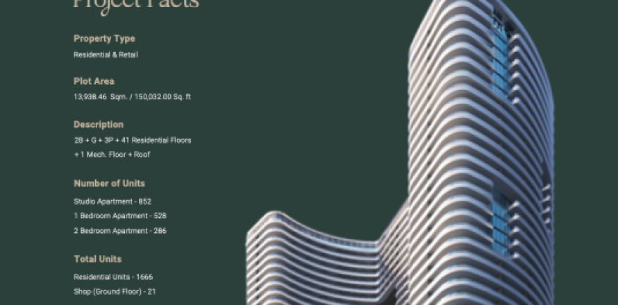 Apartamento en Arjan, Dubai, 2 dormitorios, 160 m², № 8342