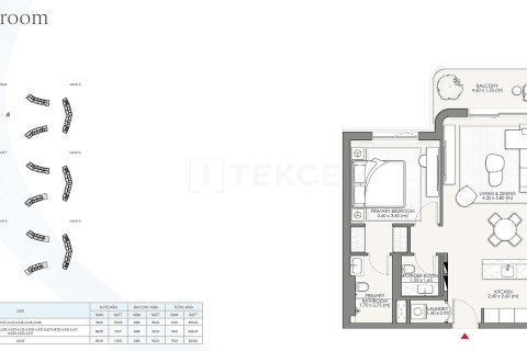 Apartment in Jebel Ali, Dubai 2 bedrooms, 113 sq.m. № 111524 - photo 7