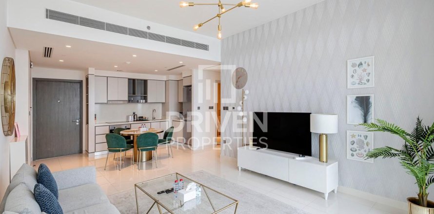 Квартира в EMAAR Beachfront, Dubai Harbour, Дубай, 1 спальня, 74.32м², № 138777
