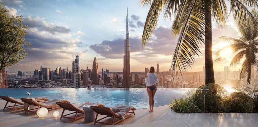 Apartamento en TIGER SKY TOWER en Business Bay, Dubai, 2 dormitorios, 81 m², № 39898