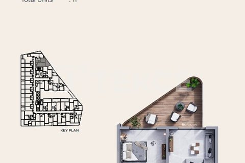 Apartamento en Dubai Land, Dubai, 1 dormitorio, 64 m², № 115343 - foto 12