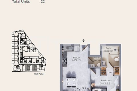 Apartment in Dubai Land, Dubai 2 bedrooms, 119 sq.m. № 115344 - photo 15