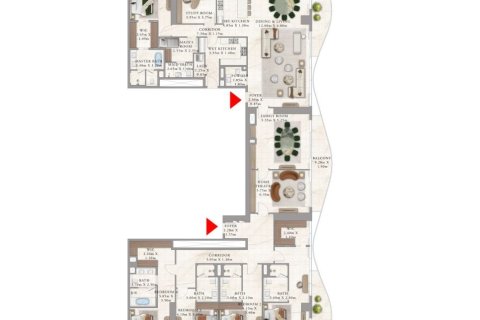 Appartement à EMAAR Beachfront, Dubai Harbour, Dubai, 1 chambre, 77 m², № 103579 - photo 2