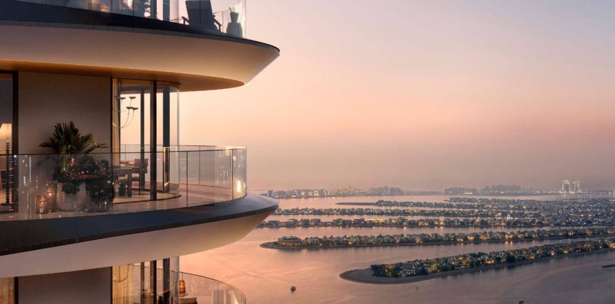 Appartement à EMAAR Beachfront, Dubai Harbour, Dubai, 1 chambre, 77 m², № 103579