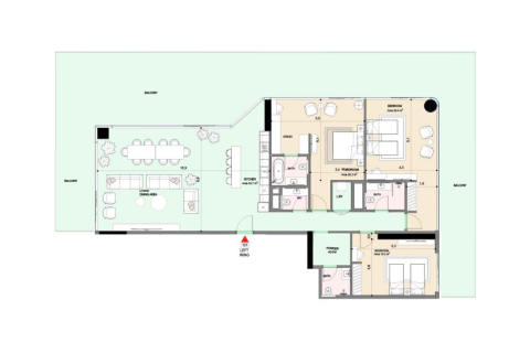 Apartamento en Dubai, 1 dormitorio, 81 m², № 103574 - foto 12