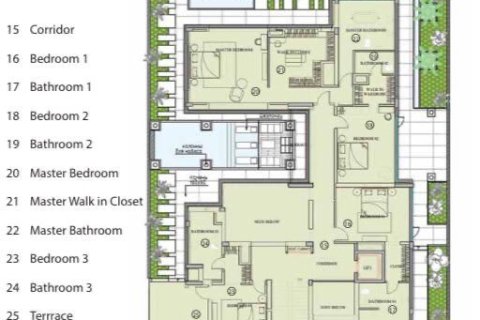 Villa à Dubai, 5 chambres, 826.83 m², № 37998 - photo 5