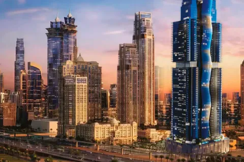 Appartement à Business Bay, Dubai, 1 chambre, 81.01 m², № 133477