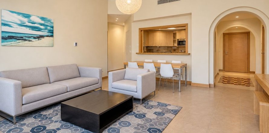 Квартира в Пальме Джумейре, Дубай, 2 спальни, 144.1м², № 139640