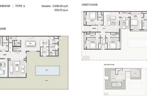 Villa à Dubai, 4 chambres, 463 m², № 103710 - photo 2