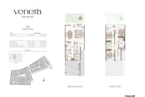 Maison de ville à The Valley, Dubai, 3 chambres, 232 m², № 103715 - photo 6