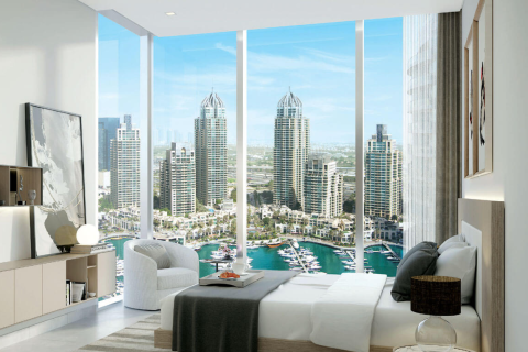 Appartement à Dubai Marina, Dubai, 2 chambres, 124.08 m², № 52794
