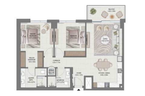 شقة في EMAAR South, Dubai South (Dubai World Central), دبي 1غرف نوم, 74 م² رقم 103580 - صورة 7